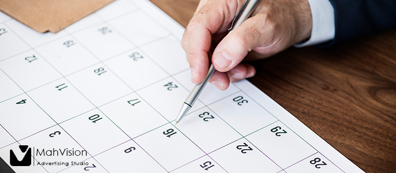 تقویم محتوا (Content Calendar)