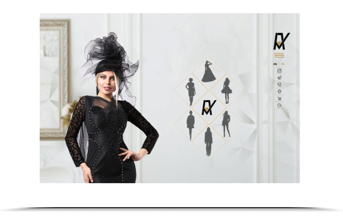 طراحی وب سایت فروشگاهی طراحی لباس آواتی