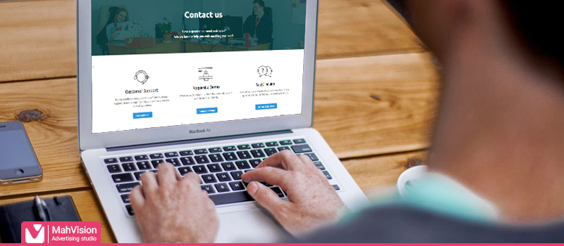 contact us page design