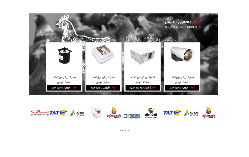 طراحی سایت اختصاصی فروشگاه دیجی طیور طراحی سایت اختصاصی فروشگاه دیجی طیور