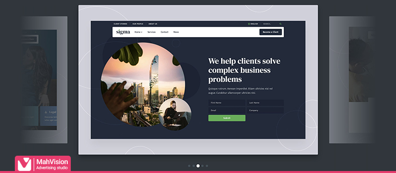 slider in web design